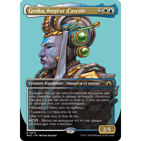 (Foil) Multicolore - (BL) Genku, forgeur d'avenir (R) [MH3]