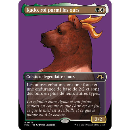 (Foil) Multicolore - (BL) Kudo, roi parmi les ours (R) [MH3]