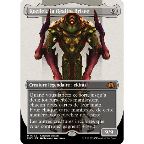 (Foil) Incolore - (BL) Kozilek, la Réalité Brisée (M) [MH3]