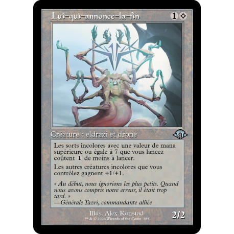 (Foil) Incolore - (OF) Lui-qui-annonce-la-fin (U) [MH3]