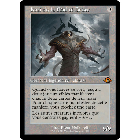(Foil) Incolore - (OF) Kozilek, la Réalité Brisée (M) [MH3]