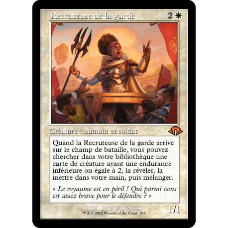 (Foil) Blanche - (OF) Recruteuse de la garde (M) [MH3]