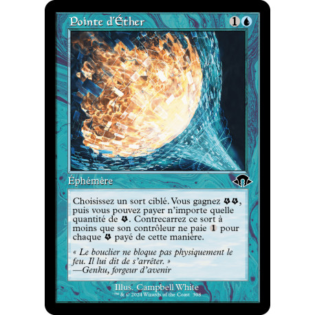 (Foil) Bleue - (OF) Pointe d'Éther (C) [MH3]