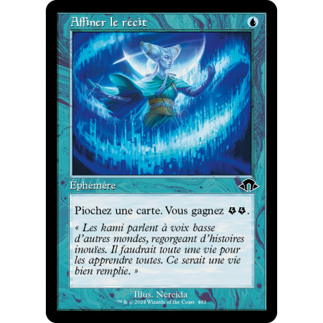 (Foil) Bleue - (OF) Affiner le récit (C) [MH3]