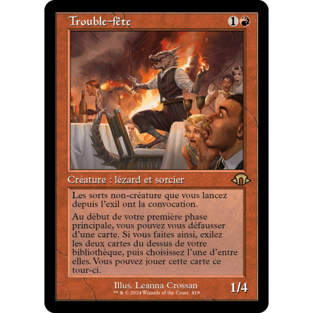 (Foil) Rouge - (OF) Trouble-fête (R) [MH3]