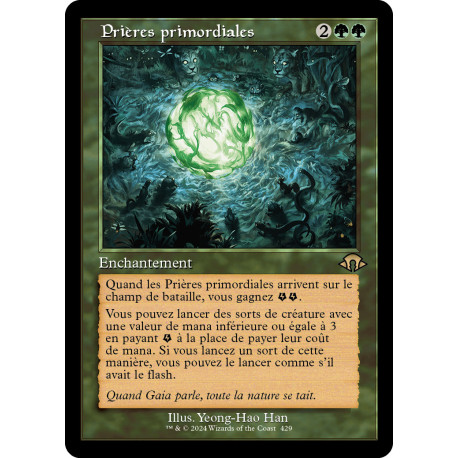 (Foil) Verte - (OF) Primal Prayers (R) [MH3]