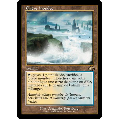 (Foil) Terrain - (OF) Grève inondée (R) [MH3]