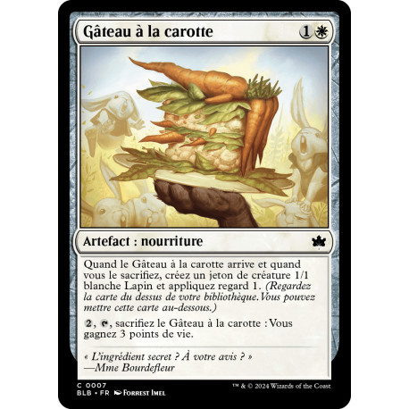 Blanche - Gâteau à la carotte (C) [BLB]