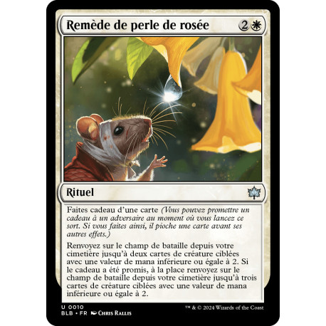 Blanche - Remède de perle de rosée (U) [BLB]