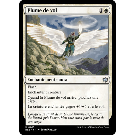 Blanche - Plume de vol (U) [BLB]