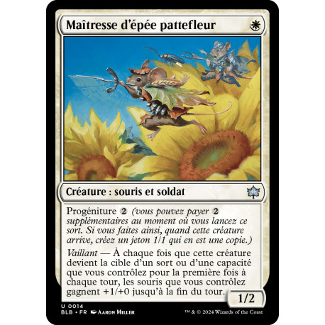 Blanche - Maîtresse d'épée pattefleur (U) [BLB]