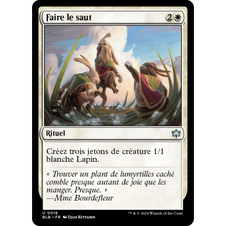 Blanche - Faire le saut (U) [BLB]