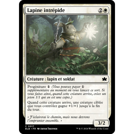 Blanche - Lapine intrépide (C) [BLB]