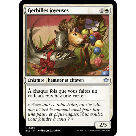 Blanche - Gerbilles joyeuses (U) [BLB]