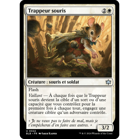 Blanche - Trappeur souris (U) [BLB]