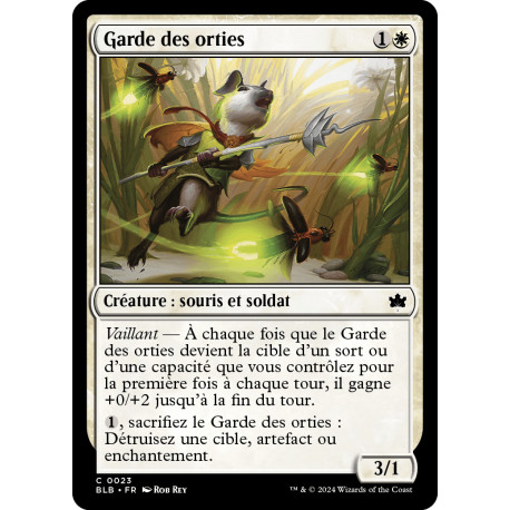 Blanche - Garde des orties (C) [BLB]