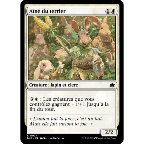 Blanche - Aîné du terrier (C) [BLB]