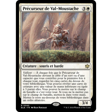 Blanche - Précurseur de Val-Moustache (R) [BLB]