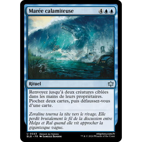 Bleue - Marée calamiteuse (U) [BLB]