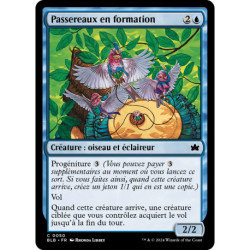 Bleue - Passereaux en formation (C) [BLB]