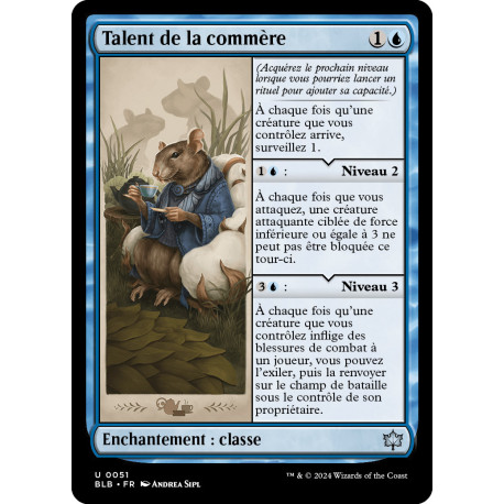 Bleue - Talent de la commère (U) [BLB]