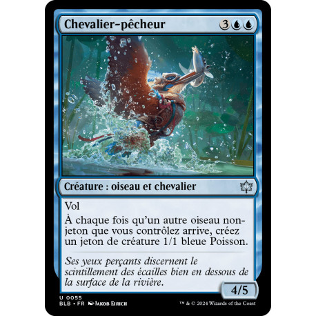 Bleue - Chevalier-pêcheur (U) [BLB]