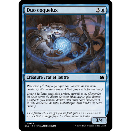 Bleue - Duo coquelux (C) [BLB]
