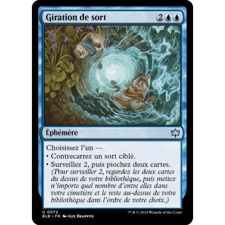 Bleue - Giration de sort (U) [BLB]