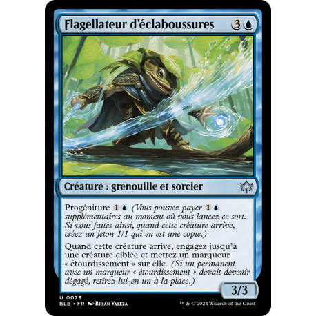 Bleue - Flagellateur d’éclaboussures (U) [BLB]