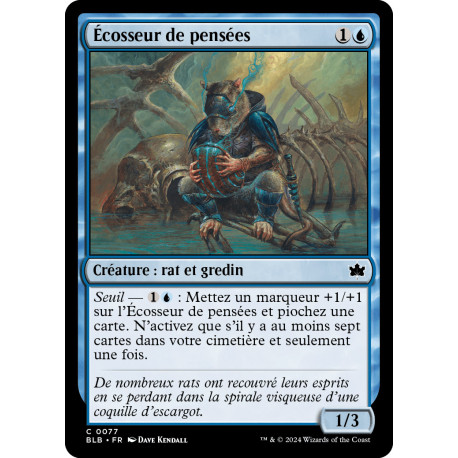 Bleue - Écosseur de pensées (C) [BLB]