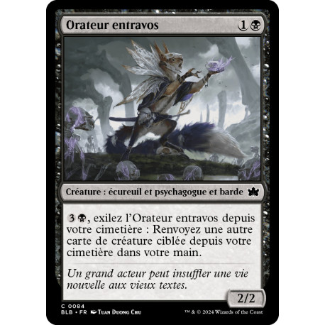 Noire - Orateur entravos (C) [BLB]