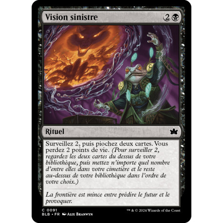 Noire - Vision sinistre (C) [BLB]