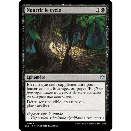 Noire - Nourrir le cycle (U) [BLB]
