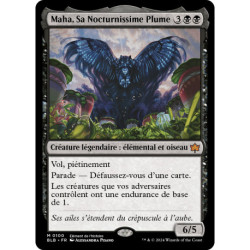Noire - Maha, Sa Nocturnissime Plume (M) [BLB]