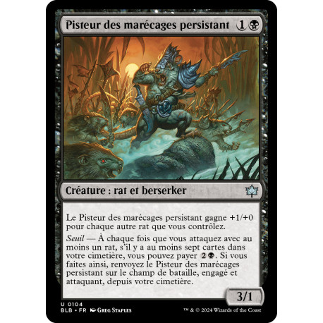Noire - Pisteur des marécages persistant (U) [BLB]