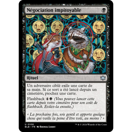 Noire - Négociation impitoyable (U) [BLB]