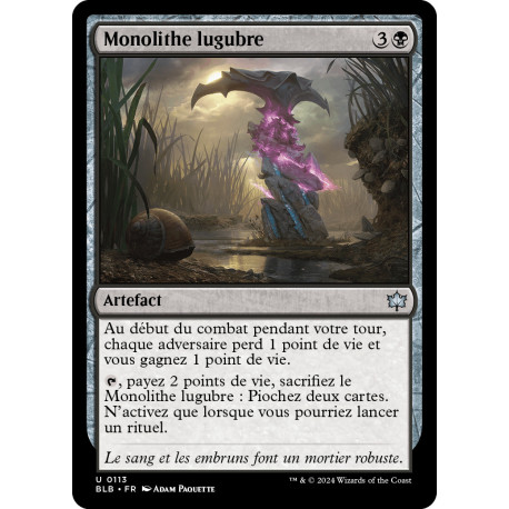 Noire - Monolithe lugubre (U) [BLB]