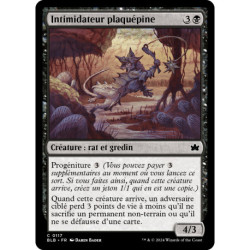 Noire - Intimidateur plaquépine (C) [BLB]