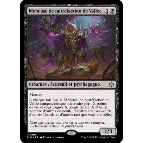 Noire - Meneuse de putréfaction de Vallée (R) [BLB]