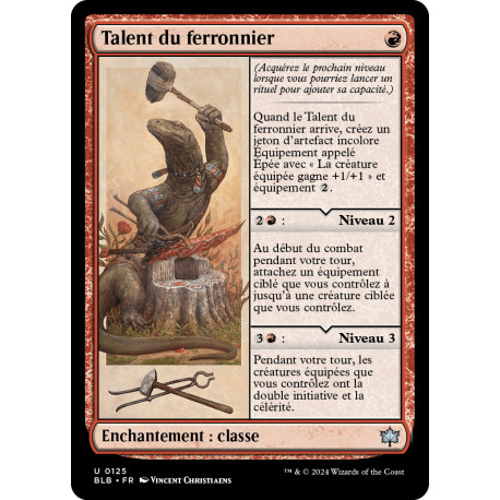 Rouge - Talent du ferronnier (U) [BLB]