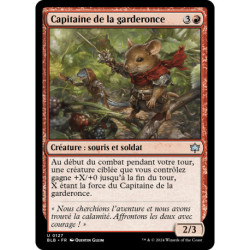 Rouge - Capitaine de la garderonce (U) [BLB]