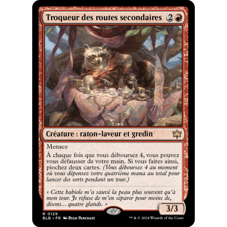 Rouge - Troqueur des routes secondaires (R) [BLB]