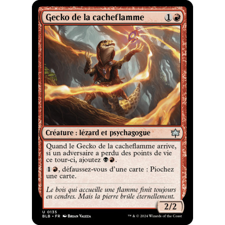 Rouge - Gecko de la cacheflamme (U) [BLB]