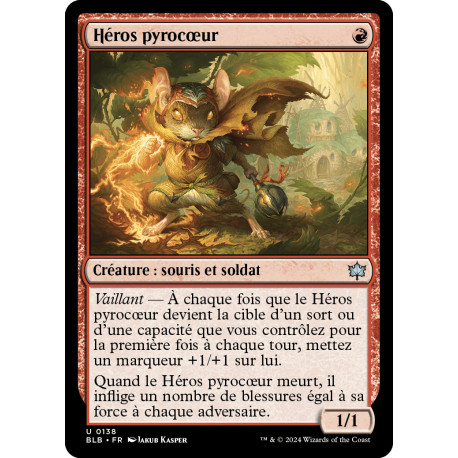 Rouge - Héros pyrocœur (U) [BLB]
