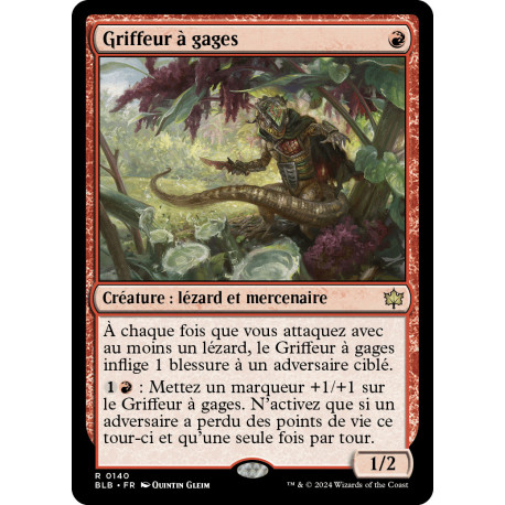 Rouge - Griffeur à gages (R) [BLB]