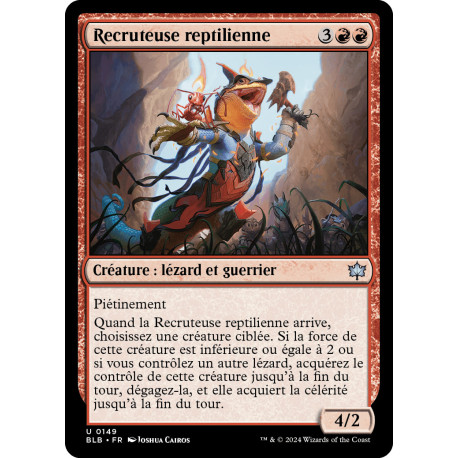 Rouge - Recruteuse reptilienne (U) [BLB]