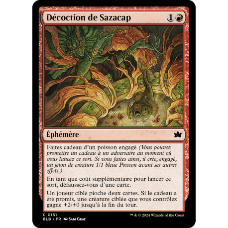 Rouge - Décoction de Sazacap (C) [BLB]