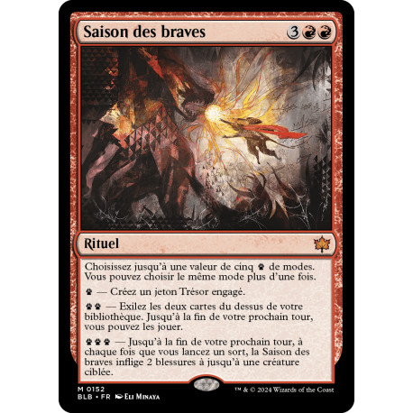 Rouge - Saison des braves (M) [BLB]