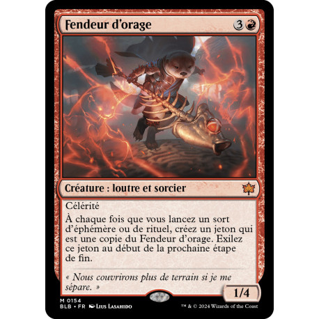Rouge - Fendeur d'orage (M) [BLB]