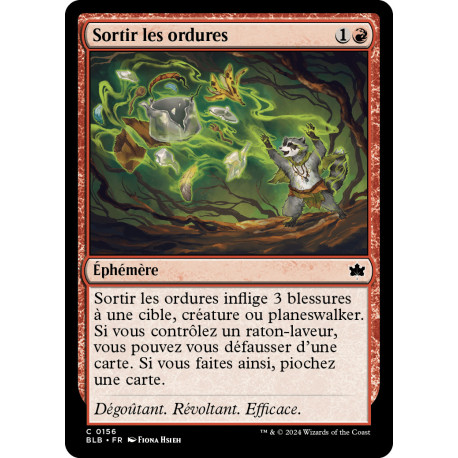 Rouge - Sortir les ordures (C) [BLB]